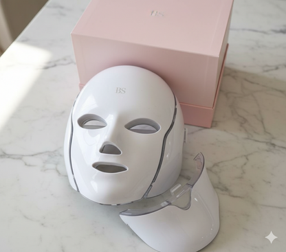 Bloomskin RegenMask LED & Microcurrent Mask for Lifting Jowls, Cheeks, and Lower Face